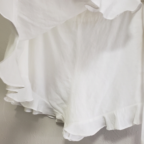 American Threads White Ruffle Skort - Picture 4 of 7